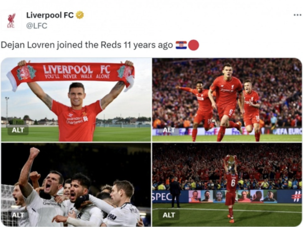 11 năm trước, Lovren bắt đầu hành trình huyền thoại của mình đến Hồng quân