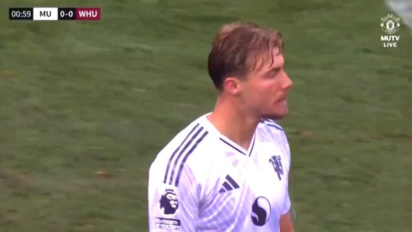 72 triệu sườn miễn phí của Manchester United mang đến một vấn đề nan giải! Hoylund khiến La Jue đau 